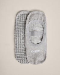 Pilates Grip Socks 1 Pack | Grey Marl