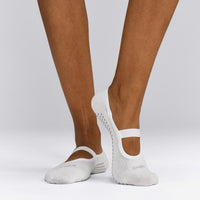Pilates Grip Socks 1 Pack | White