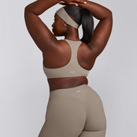 SoftMotion™ Bralette with Gray Logo | Minky