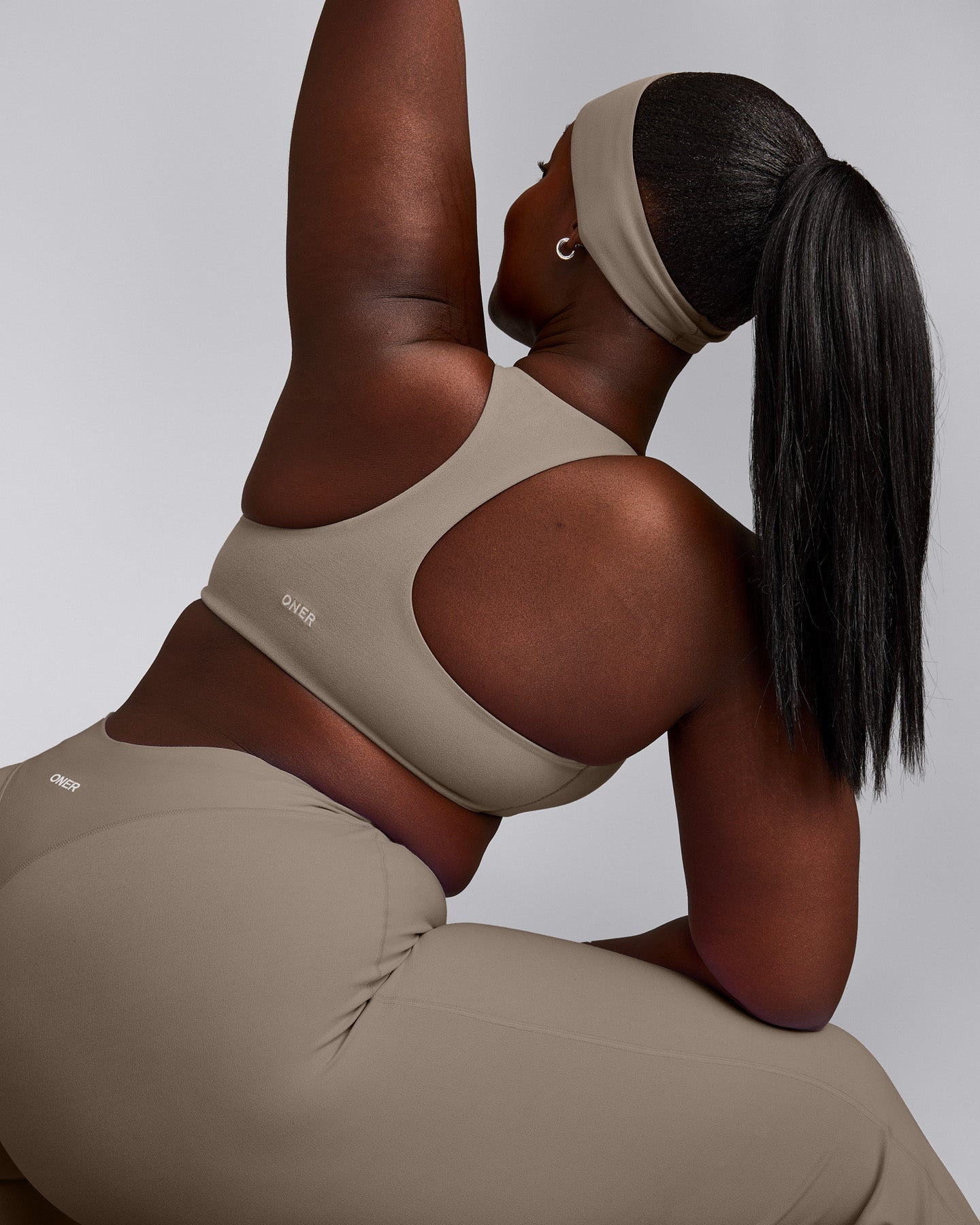 SoftMotion™ Bralette with Gray Logo | Minky