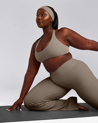 SoftMotion™ Bralette with Gray Logo | Minky