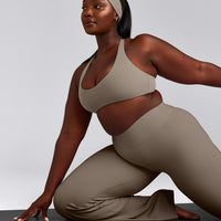 SoftMotion™ Bralette with Gray Logo | Minky