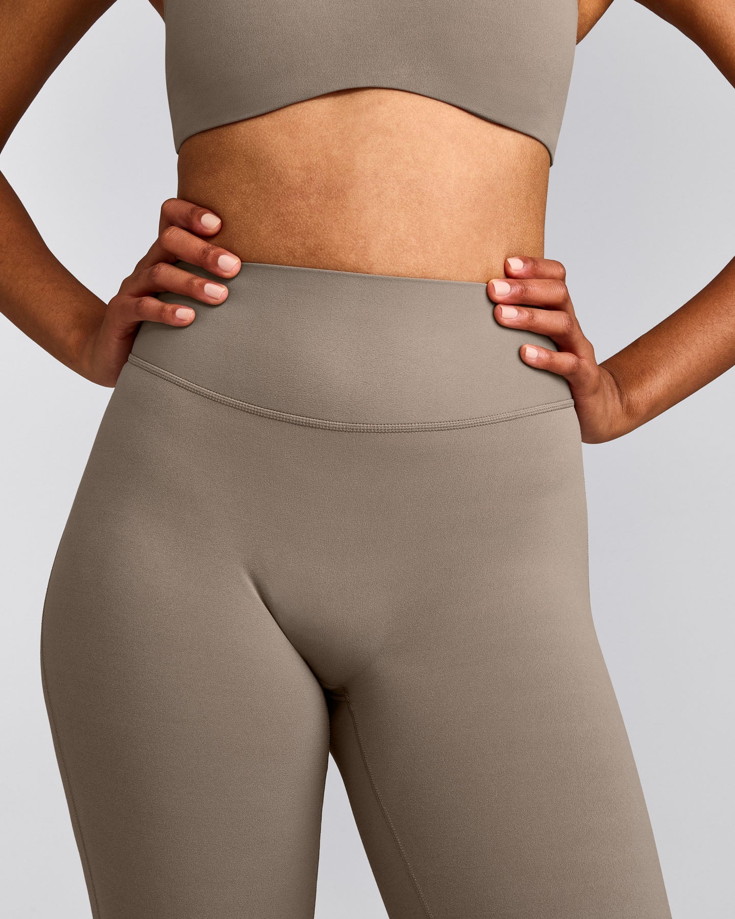SoftMotion™ Flared Bottoms with Grey Logo | Minky