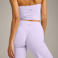 SoftMotion™ Straight Leg Bottoms with Grey Logo | Lavender Purple