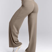 SoftMotion™ Straight Leg Bottoms with Grey Logo | Minky