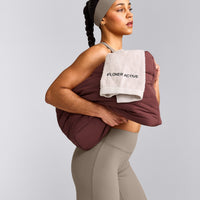 SoftMotion™ Straight Leg Bottoms with Grey Logo | Minky