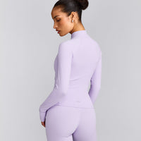 SoftMotion™ Jacket with Grey Logo | Lavender Purple