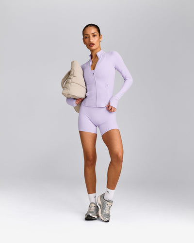 SoftMotion™ Jacket with Grey Logo | Lavender Purple