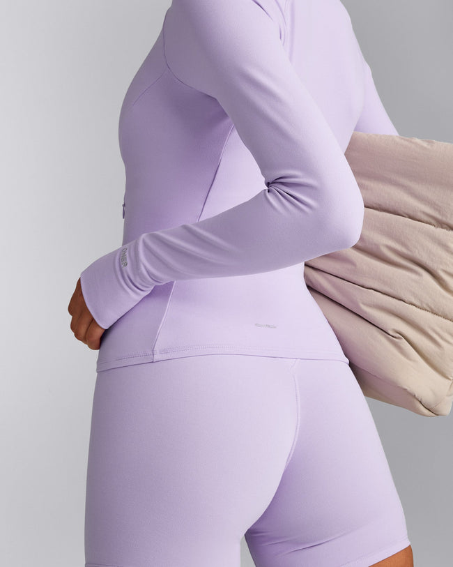 SoftMotion™ Jacket with Grey Logo | Lavender Purple