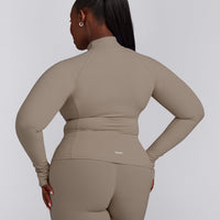 SoftMotion™ Jacket with Grey Logo | Minky