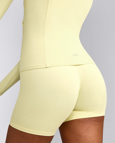 SoftMotion™ Jacket with Grey Logo | Pastel Yellow
