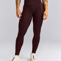 EnhanceLift™ Seamless High Rise Leggings New Branding | Plum Brown