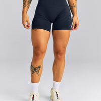 EnhanceLift™ Seamless High Rise Shorts New Branding | True Blue