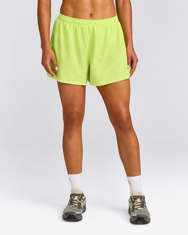 AirMove™ Lined Shorts 4" with Pocket New Branding | Citrus Green