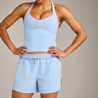 AirMove™ Lined Shorts 4" with Pocket New Branding | Powdered Blue