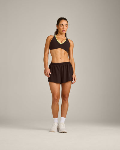 AirMove™ Lined Shorts 2" with Pocket New Branding | 70% Cocoa