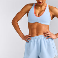 AirMove™ Lined Shorts 2" with Pocket New Branding | Powdered Blue