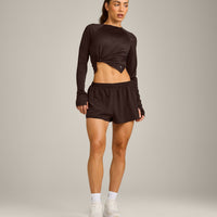 PrecisionMove™ Long Sleeve Top | 70% Cocoa