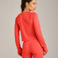 PrecisionMove™ Long Sleeve Top | Coral