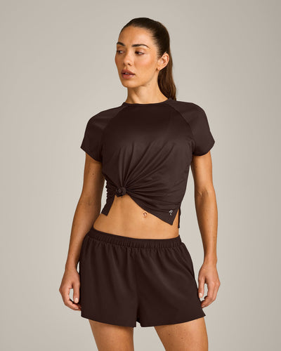 PrecisionMove™ Short Sleeve Top | 70% Cocoa