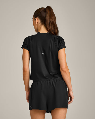PrecisionMove™ Short Sleeve Top | Black