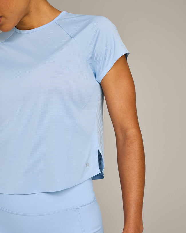 PrecisionMove™ Short Sleeve Top | Powdered Blue