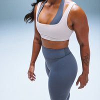 SoftMotion™ High Waisted Leggings | Granite Blue