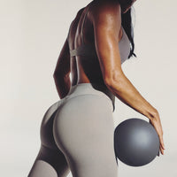 SoftMotion™ Wrap Leggings New Branding | Zinc Grey