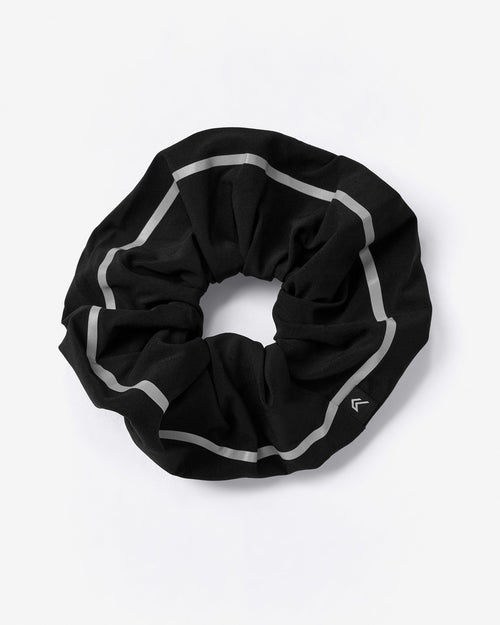 AirMove™ Reflective Scrunchie | Black