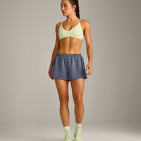 AirMove™ Lined Shorts 2" with Pocket New Branding | Granite Blue