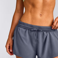 AirMove™ Lined Shorts 2" with Pocket | Granite Blue