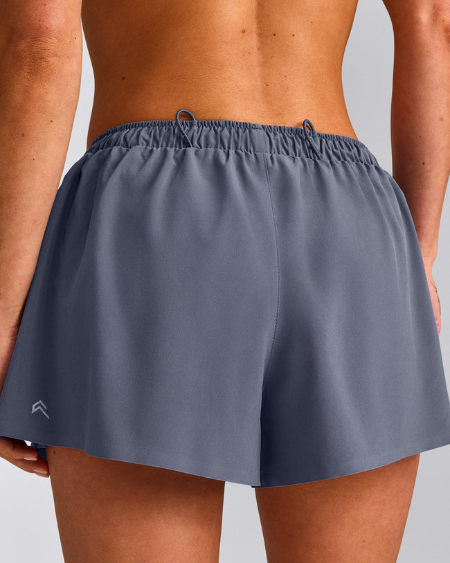 AirMove™ Lined Shorts 2" with Pocket | Granite Blue