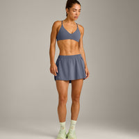 AirMove™ Skort with Pockets New Branding | Granite Blue
