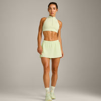 AirMove™ Skort with Pockets New Branding | Meadow Mist Green