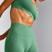 EffortlessLift™ Seamless High Rise Leggings New Branding | Frosted Emerald