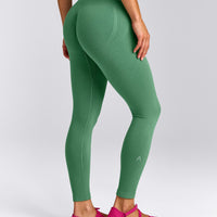 EffortlessLift™ Seamless Mid Rise Leggings New Branding | Frosted Emerald