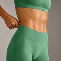 EffortlessLift™ Seamless Mid Rise Leggings New Branding | Frosted Emerald
