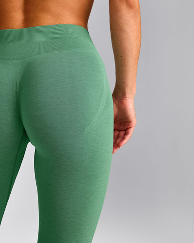 EffortlessLift™ Seamless Mid Rise Leggings New Branding | Frosted Emerald