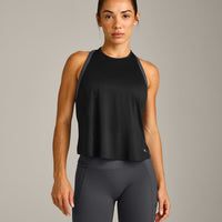 PrecisionMove™ Drop Armhole Tank Top | Black