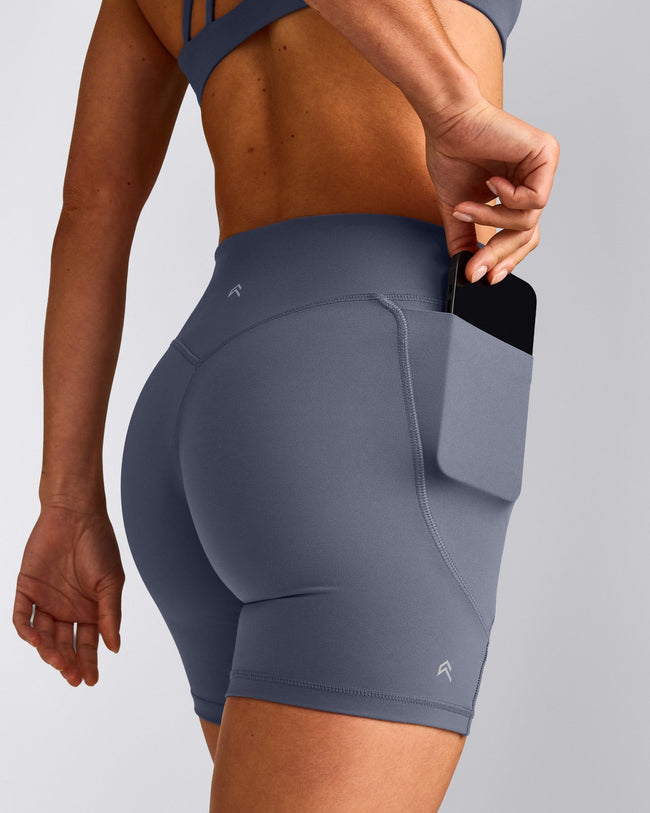 UnifiedMove™ Pocket Shorts 6" with Bonding | Granite Blue