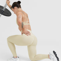 Timeless High Waisted Leggings | Vanilla