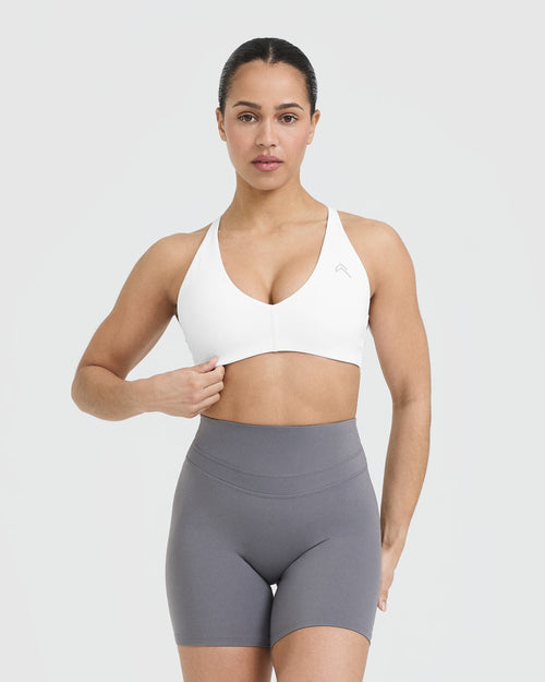 Oner Modal Unified Micro Bralette | White