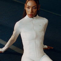 UnifiedMove Pocket Jacket with Reflective Logo | Marshmallow White