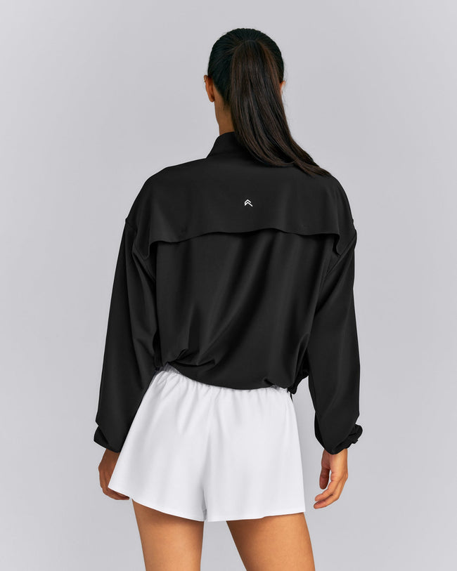AirMove™ 1/2 Zip Jacket with Bonding New Branding | Black