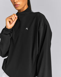 AirMove™ 1/2 Zip Jacket with Bonding New Branding | Black