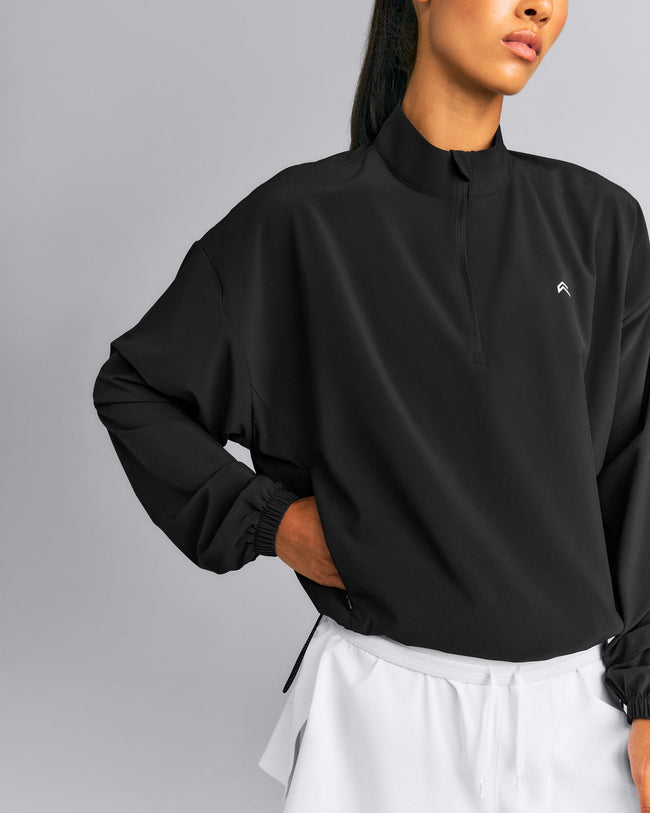 AirMove™ 1/2 Zip Jacket with Bonding New Branding | Black