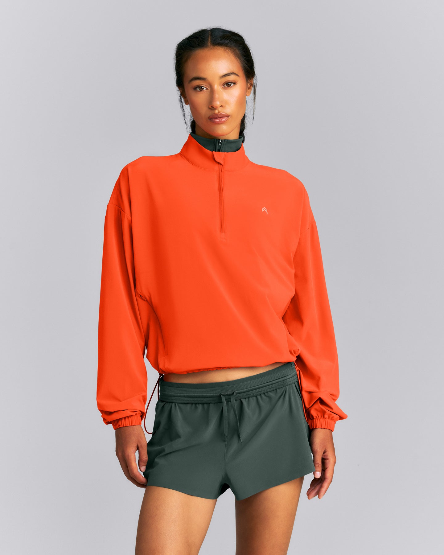 AirMove™ 1/2 Zip Jacket with Bonding New Branding | Energy Orange