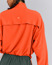 AirMove™ 1/2 Zip Jacket with Bonding New Branding | Energy Orange