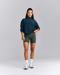 AirMove™ 1/2 Zip Jacket with Bonding New Branding | Oil Blue