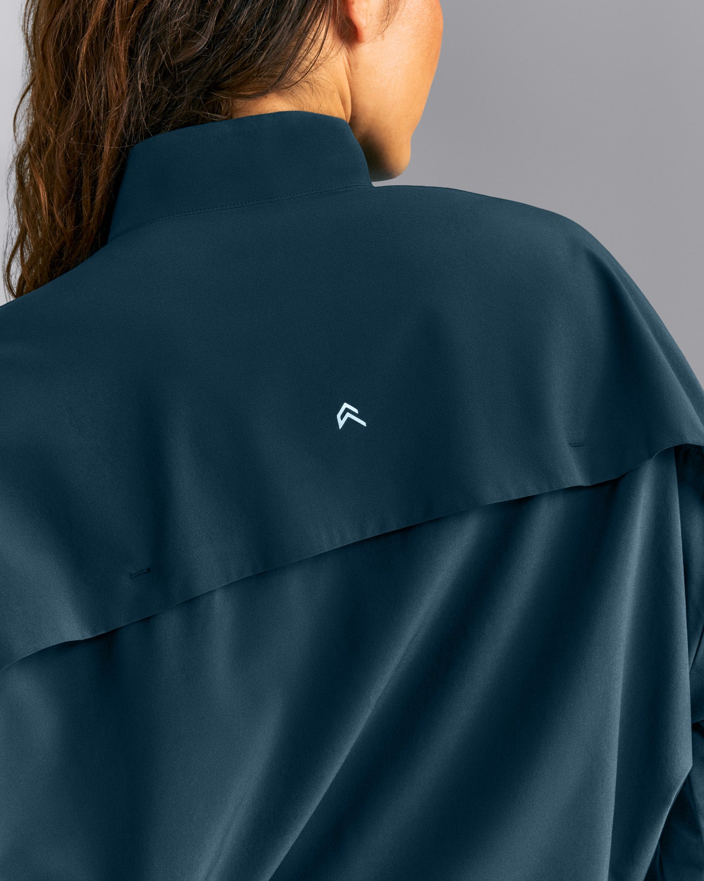 AirMove™ 1/2 Zip Jacket with Bonding New Branding | Oil Blue
